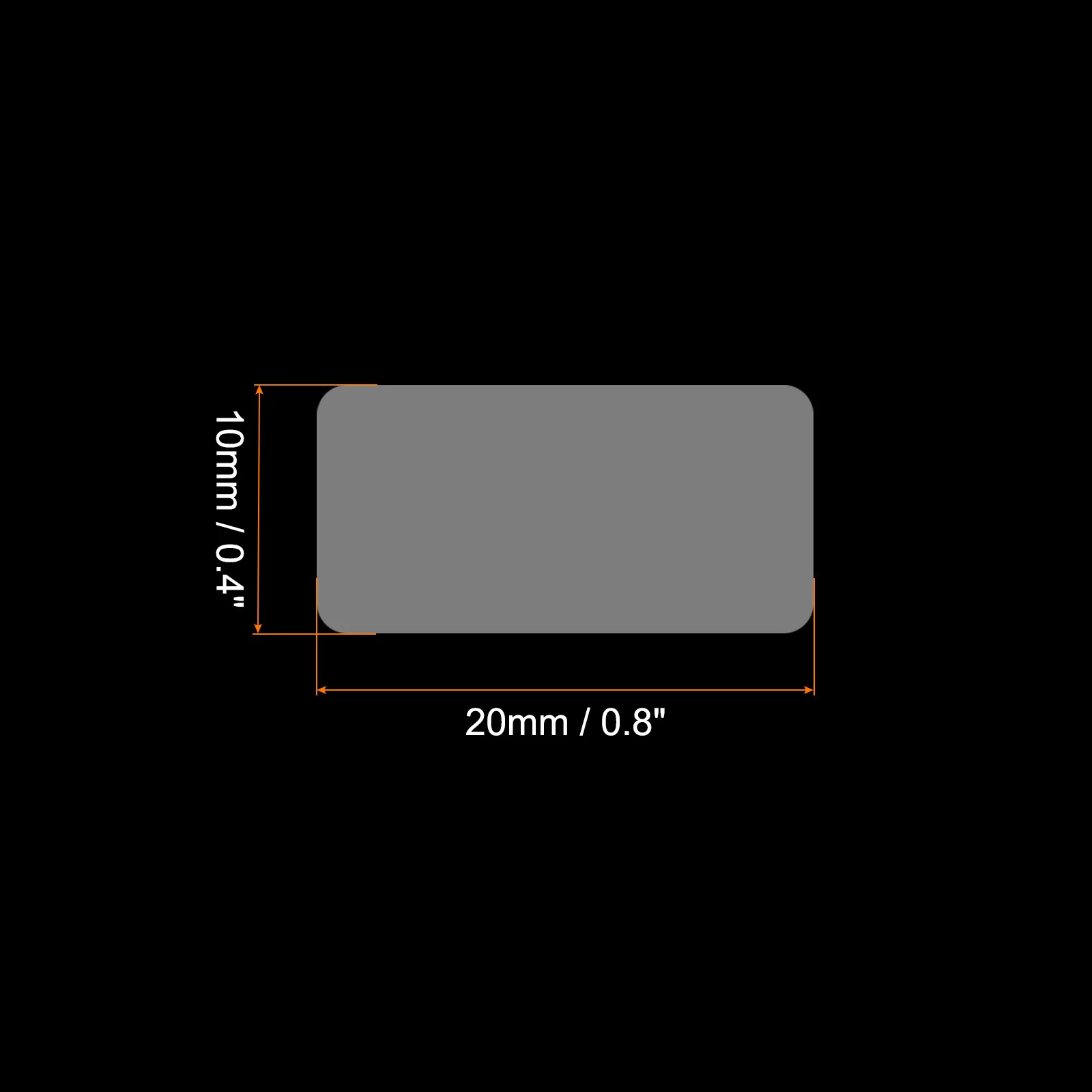 1Set Rectangle Label Sticker Protectors Waterproof Transparent Self Adhesive Seal Stickers for Package Envelope Mail Numbers