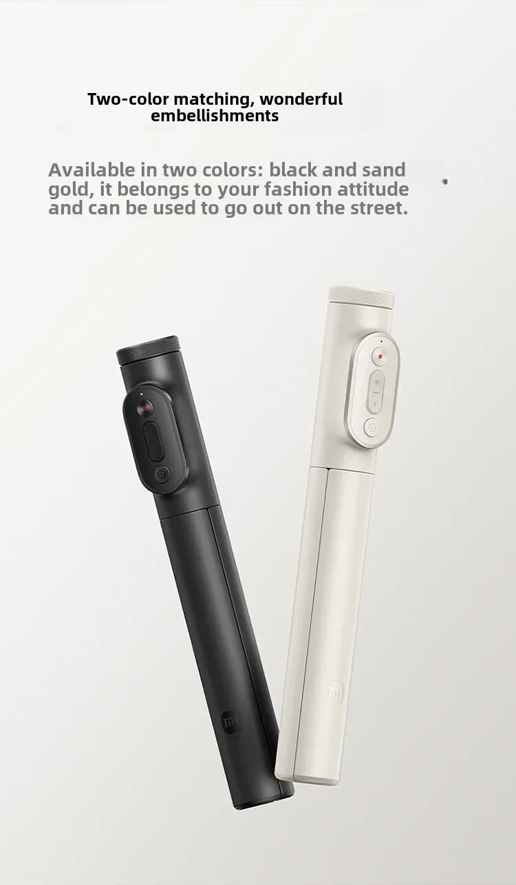 XIAOMI Zoom Stand Selfie Stick 2 Tripod Selfie Stick Bluetooth-compatible Remote Foldable Extendable Monopod 360° Rotatable