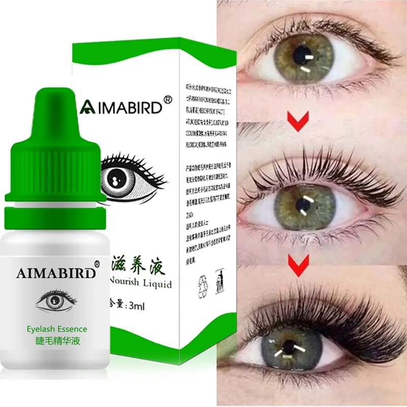 Suero de crecimiento rápido de cejas, crecimiento de cabello de pestañas, Anti más completo, más grueso, alargamiento, pérdida de cabello, previene la calvicie, productos de esencia