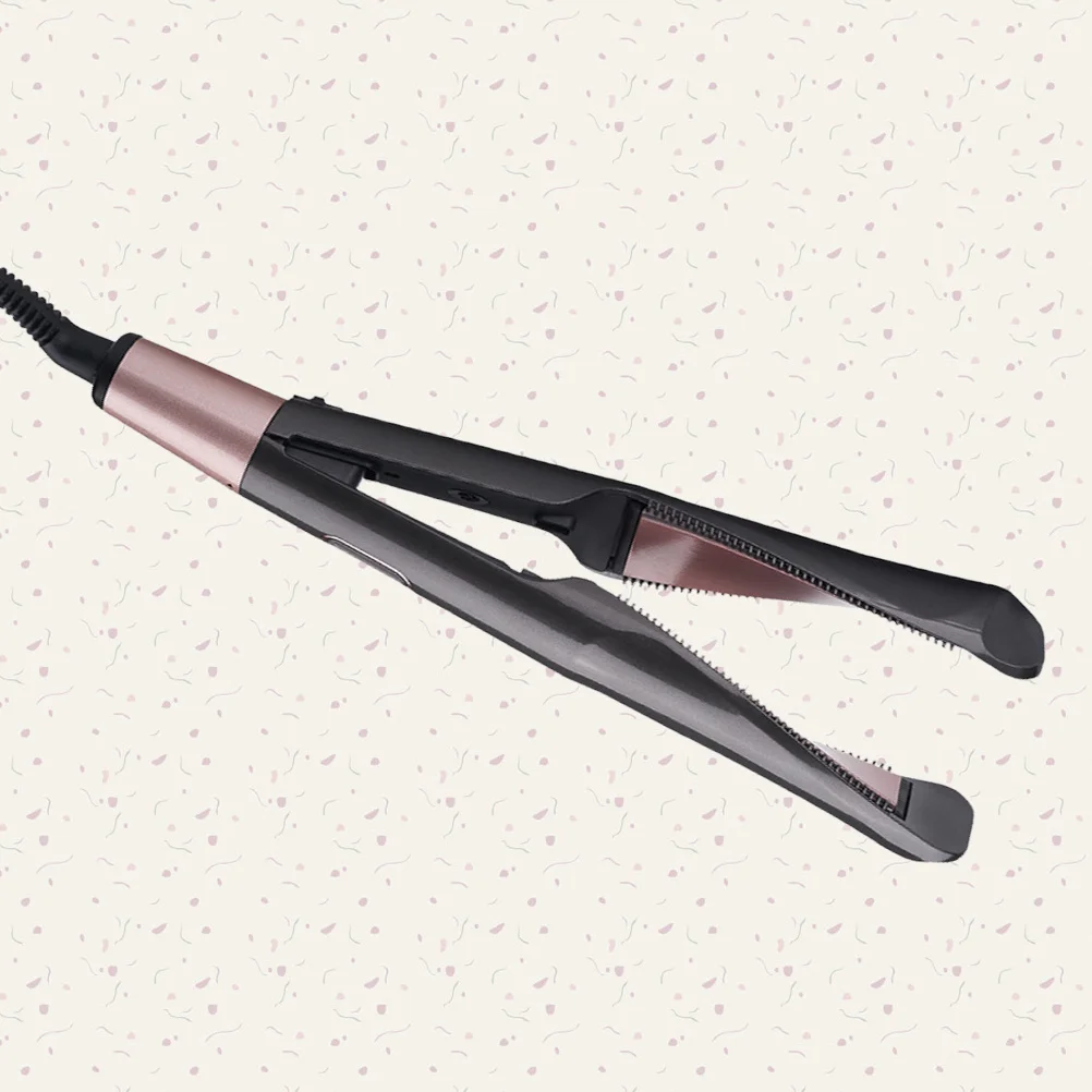 

2 in 1 Ceramic Hair Straightener Electric Spiral Design Adjustable Temperature Hair Styler Tool Uk Plug