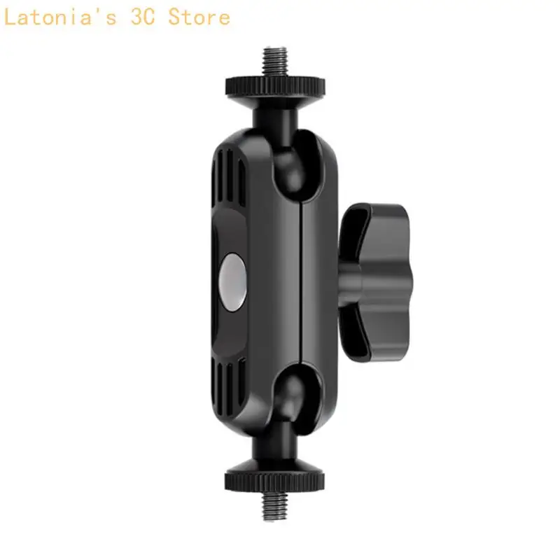 1/4 Zoll flexibler winkelverstellbarer Adapter mit 360 Drehung für Stativkameras X3UB – Detail 7