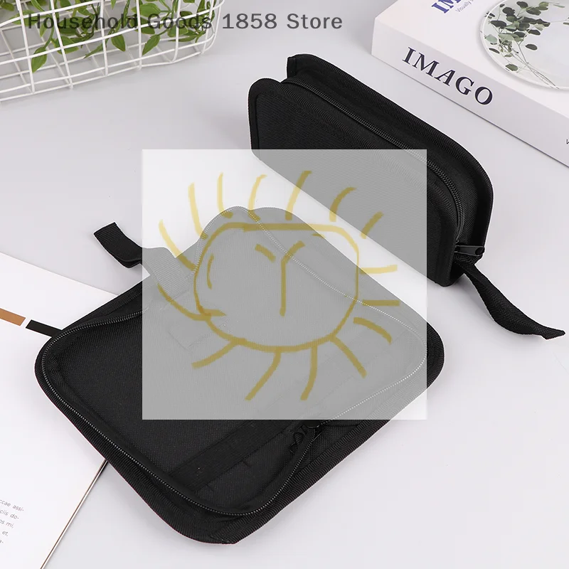 

Сумка для ящика для инструментов из ткани Оксфорд, комплект для ремонта оборудования, сумка для хранения инструментов, водонепроницаемая сумка для инструментов, сумка для инструментов на молнии