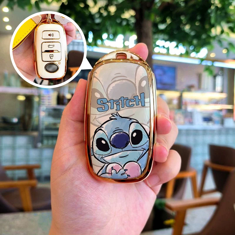 Для Perodua Daihatsu Canvas Tanto Move Smart Remote Автомобильный чехол для ключей, защитный чехол, стежка