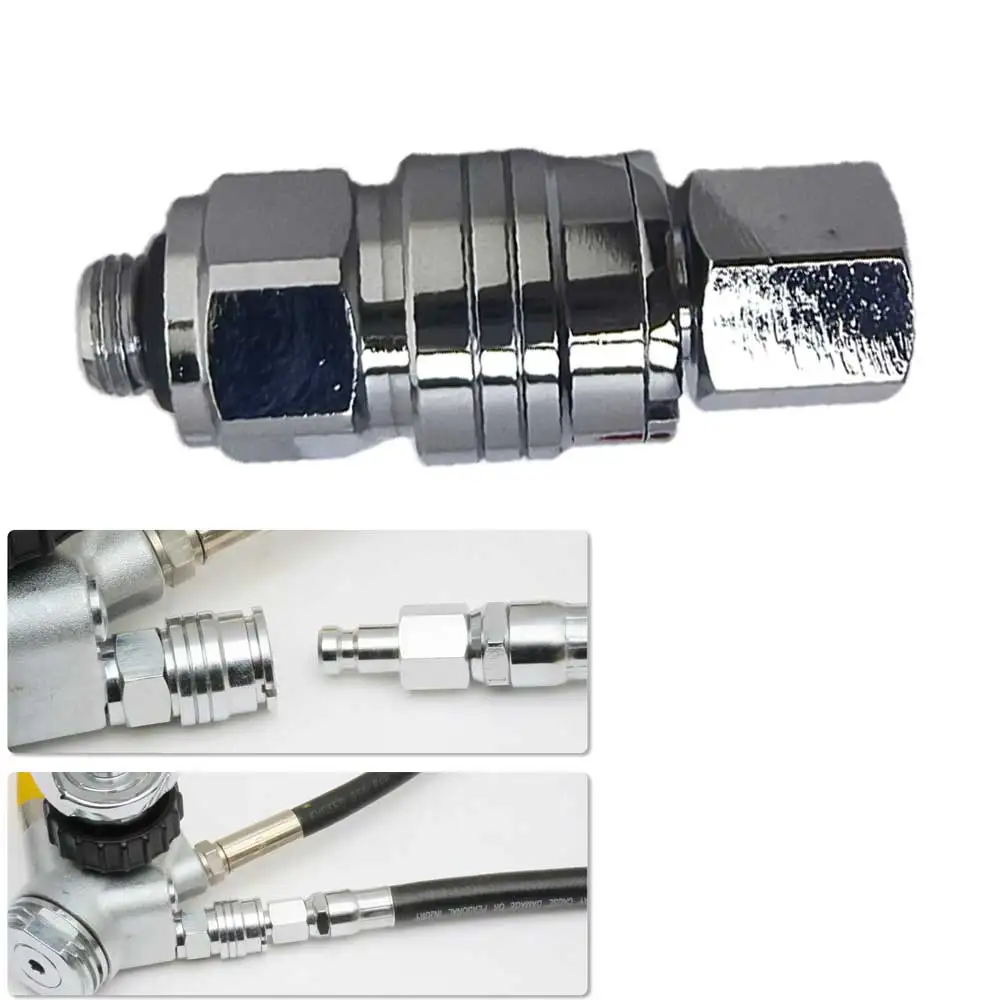 Scuba Diving BCD Inflator Hose Adapter for Sidemount Quick Disconnect LP Hose Regulator to Inflator Conversion Fitting