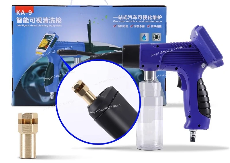 Очиститель глубокого очистителя автомобильного испарителя, пистолет для визуальной очистки кондиционера, оборудование для очистки эндоскопов, дезодорант
