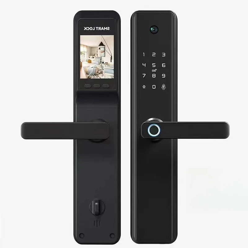 

Remote visual cat eye anti-theft door lock with camera Electronic password lock Fingerprint lock