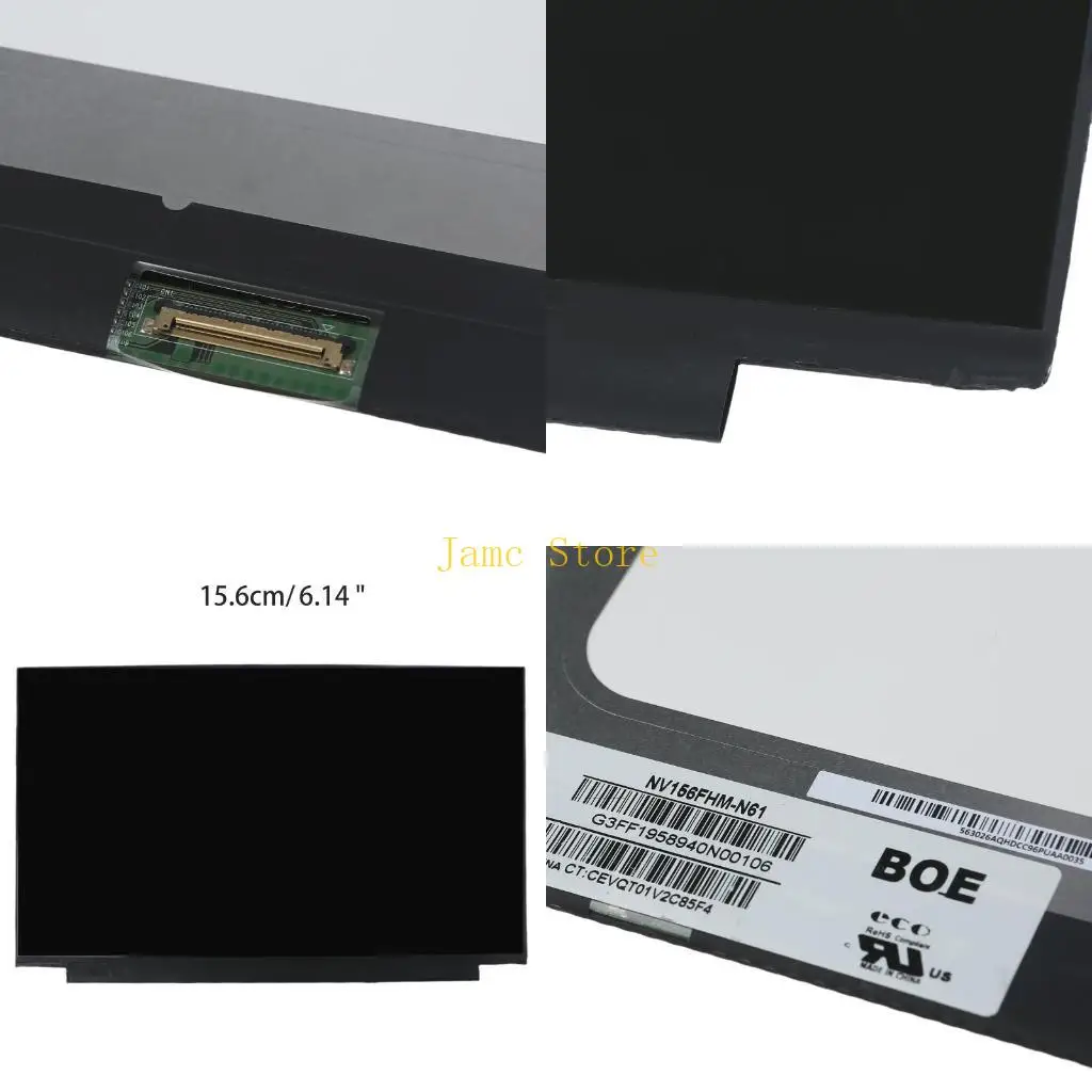 

LX0B ЖК-дисплей со светодиодной подсветкой 15,6 дюйма FullHD 1080P IPS N156HCA-EA1 ЖК-дисплей для дигитайзера сенсорного экрана
