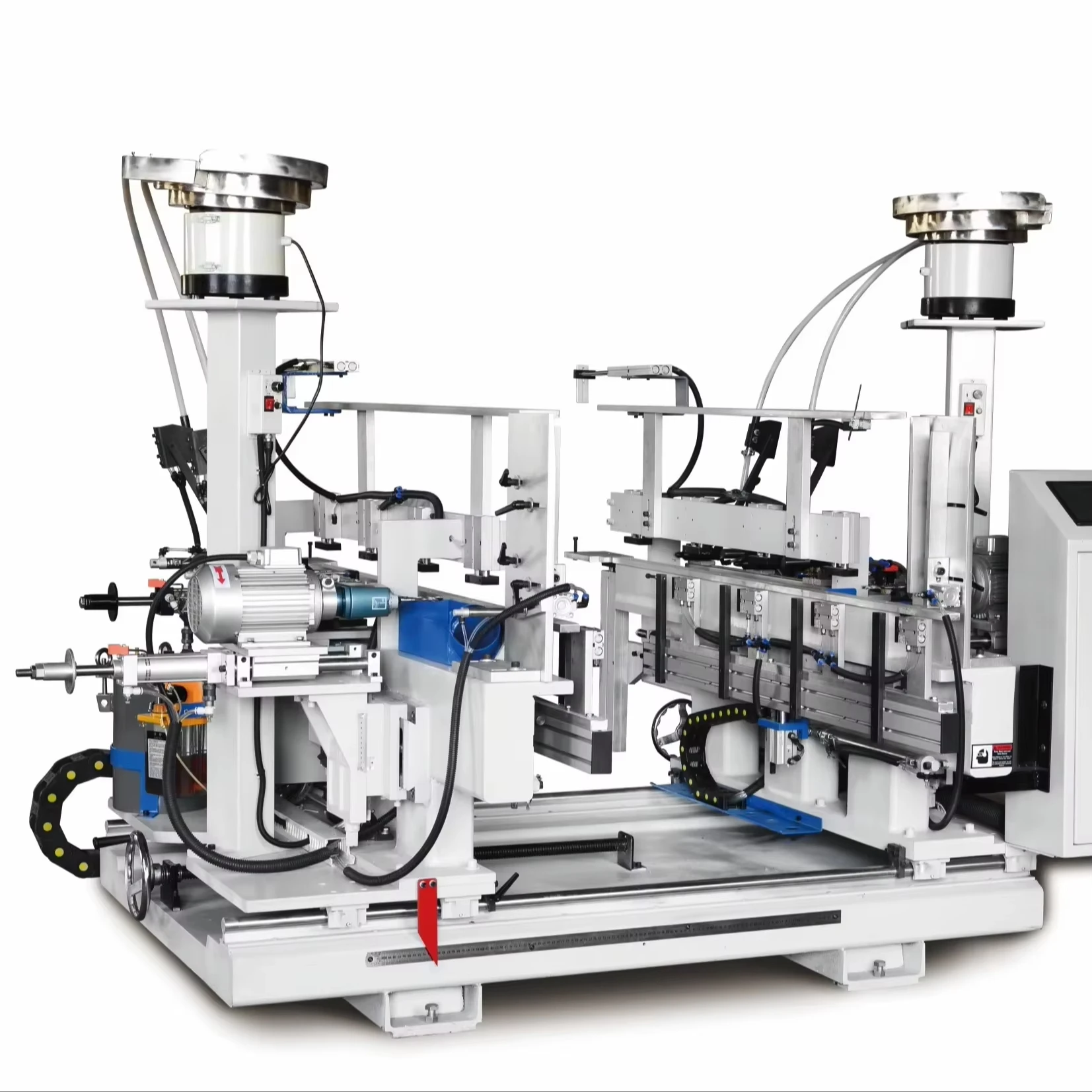Double-head Mortising Machine for Furniture and Building Materials Splicing Board Mortise and Tenon Structure Production Machine