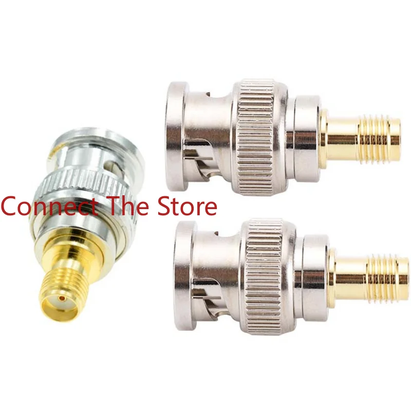 3PCS Monitoring Video Of SMA RF Coaxial Connector Q9BNC Male To  Female  Head    BNC 