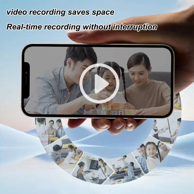 Wireless WiFi Camera Smart Security House Camera 2-Way Talk Indoor Video Cam With Remote Phone App For Children Room House