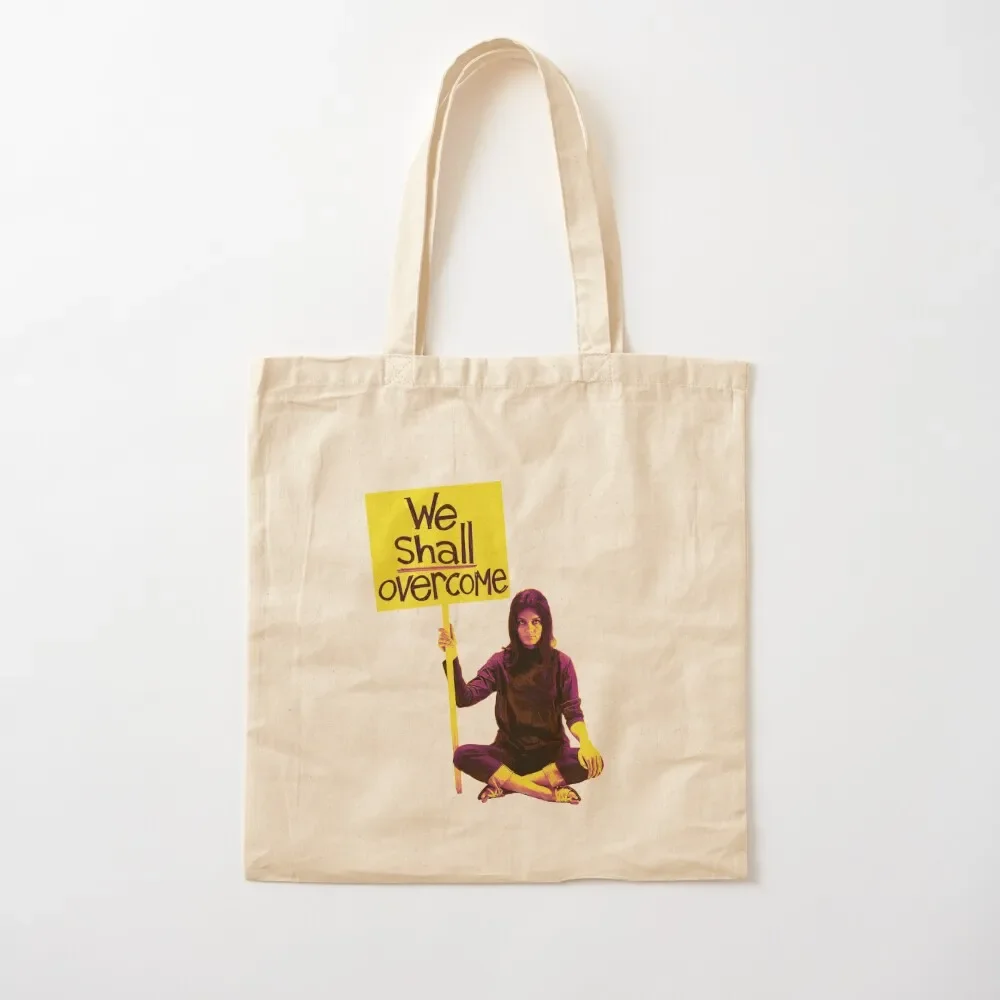 

We Shall Overcome Tote Bag reusable grocery bags canvas bags Big bag women Tote Bag