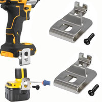 1/2/3/5Pcs Electric Drill Belt Clip Hooks With Screws For DeWalt 18V 20V Cordless Drills Wrench Holder Clip Hooks Tool Part
