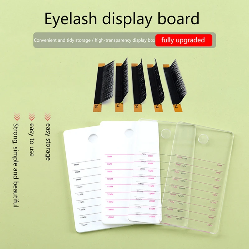 1Pcs Lash Extensions Mixed Tray Eyelash Organising Tile Eyelash Board Beauty Tools Eyelash Pad