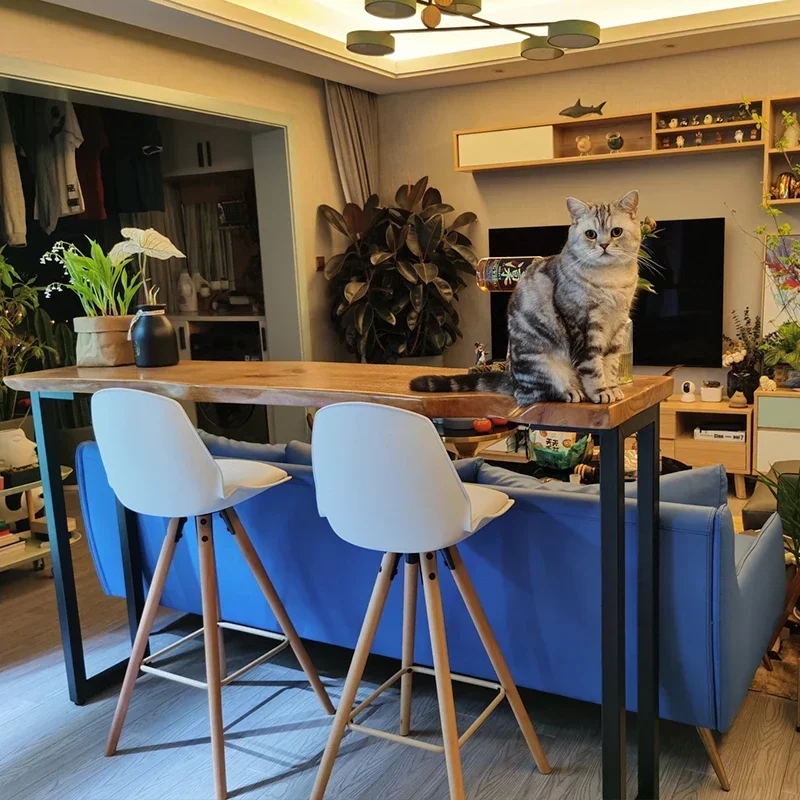 Wooden Entrance Table with Charging Station and Storage Rack 40 Inch Console Table with Power Socket and USB Port