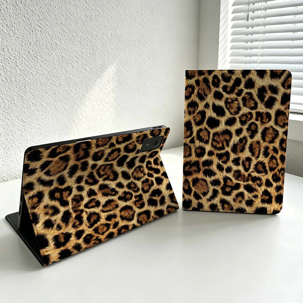 Creative Leopard Print Pattern Cover For Lenovo Xiaoxin Lenovo Tab Pad Pro Plus K11 P12 M10 Legion Y900 Soft Inch Tablet Case