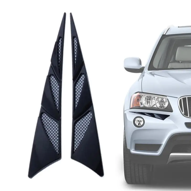 2pcs Car Door Protector Automotive Anti Collision Edge Guards Vehicles Shark Shape Bumper Corner Protector Accessories