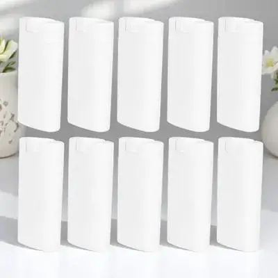 

10pcs Anti-Perspirant Tube Body Plastic Sub Container Portable Cream Storage Bottle For Ointments Lotions Deodorant Multipurpose