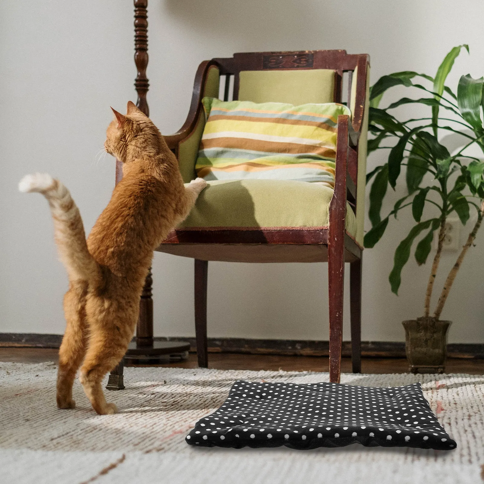 

1 шт. USB-грелка, электрический коврик с подогревом для маленьких собак, теплая подушка для сна для домашних животных, обогреватель для пожилых животных, для использования на улице и в помещении