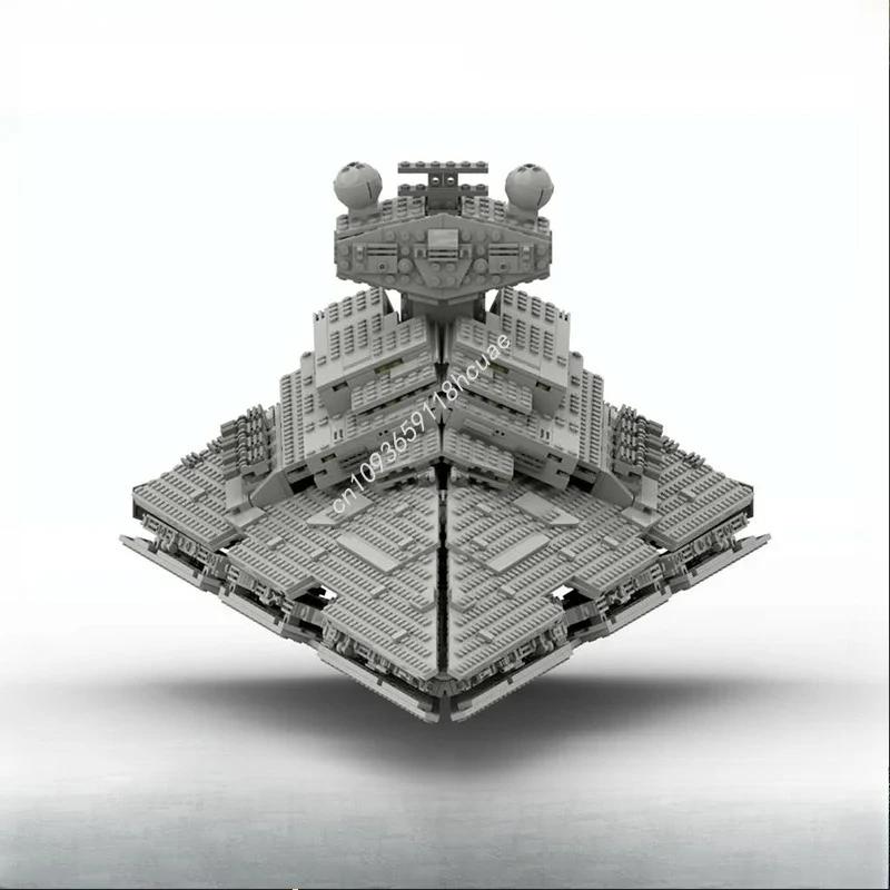 

1693pcs Moc Star Battle Imperial Cruiser Destroyer ISD Model Building Blocks Bricks Diy Creative Assembly Educational Toy Gift