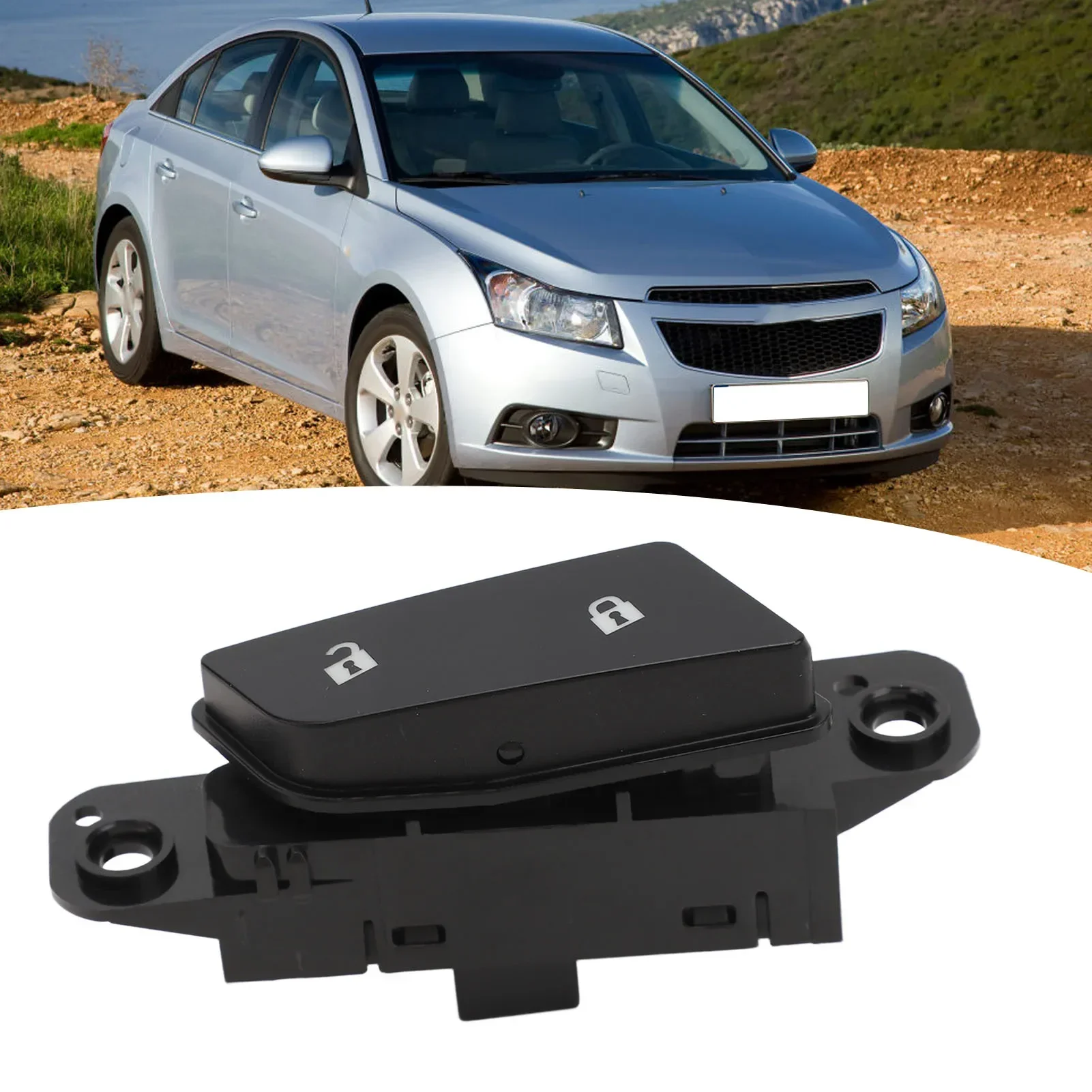 قفل الباب فتح التبديل قفل الباب السلطة زر التحكم التبديل OEM القياسية 96936168   لسيارة شيفروليه كروز 2009 إلى 2014