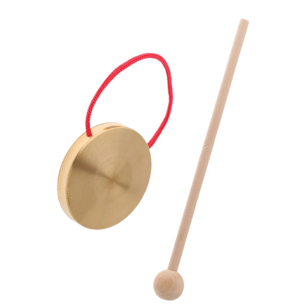 

Gong Opera Durable Hand Chinese for Company Opening Percussion Instrument Copper Musical Toy