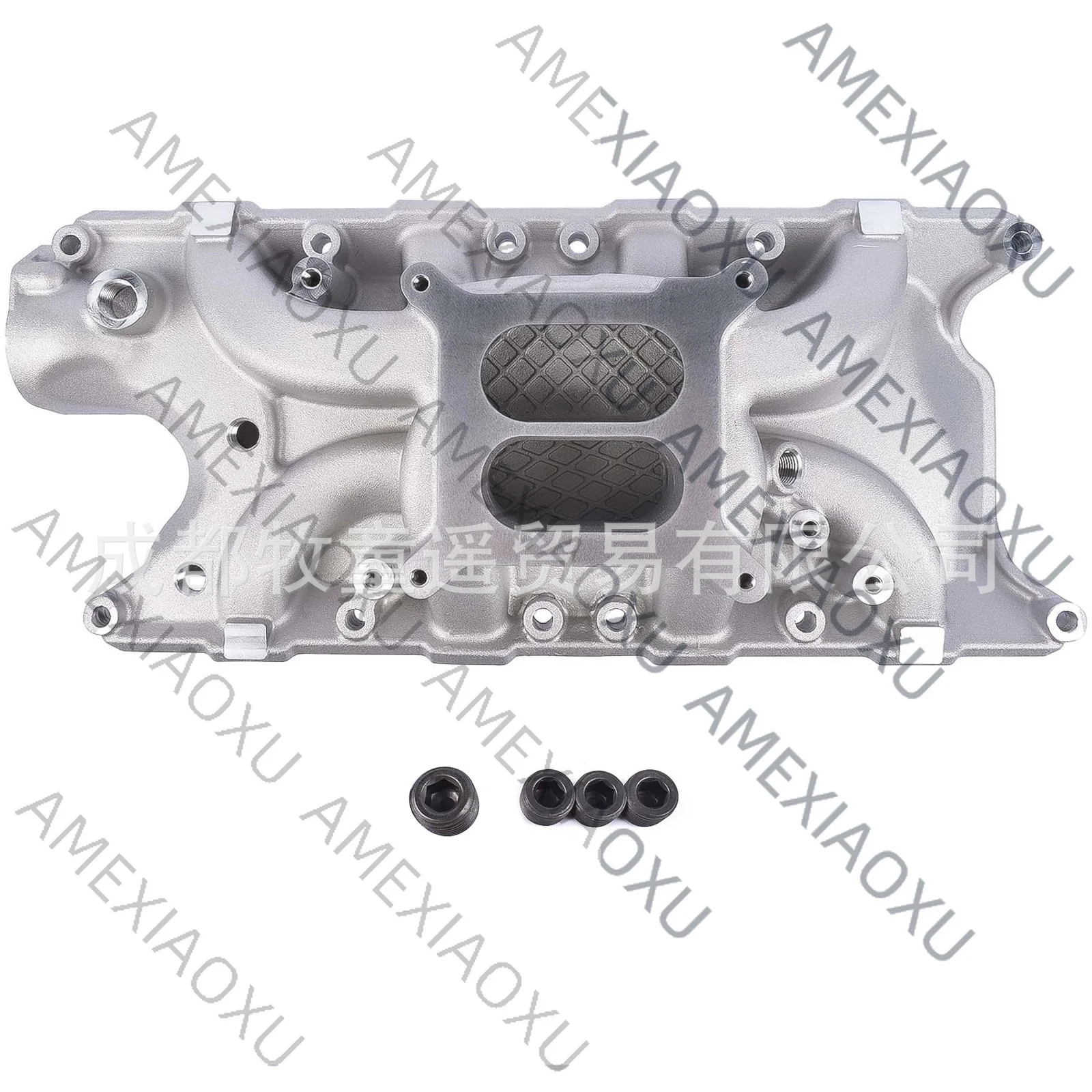 1 Pieza de Colector de Admisión para Ford Windsor Weiand 8124 Nuevo AMEXIAOXU