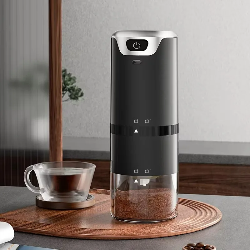 

Hot Manufacturer Grind Coffee Mill Black and White Usb-C Rechargeable Portable Electric Coffee Bean Grinder