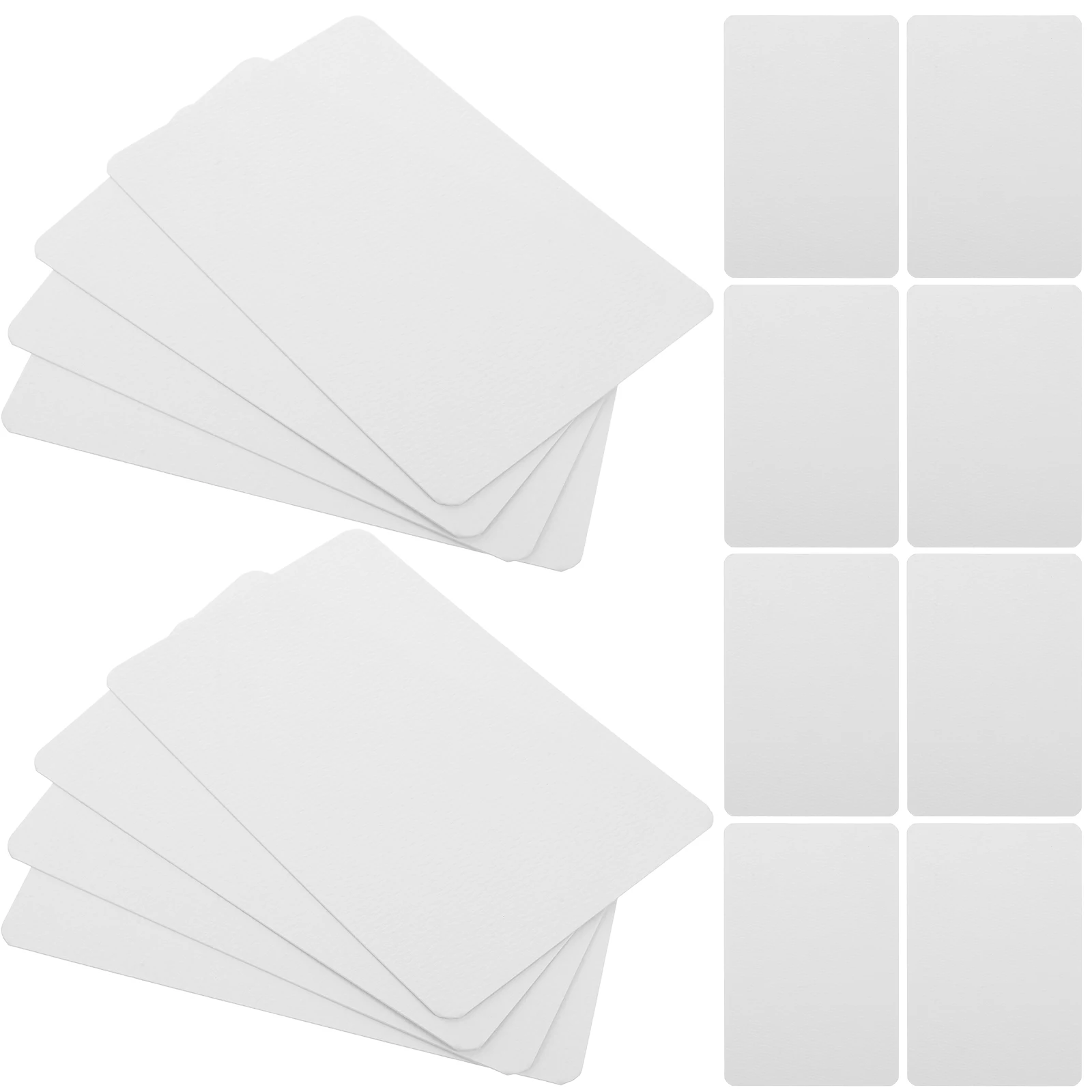 

25 Pcs Crafts Watercolor Paper Card Blank Cards for Painting Stock Kids Coloring White