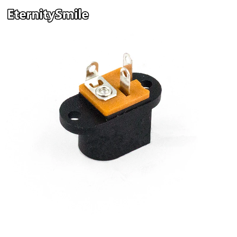 10PCS 2.1*5.5mm Dc Female jack Power Socket 3 pins 5521 Dc Barrel female Connector