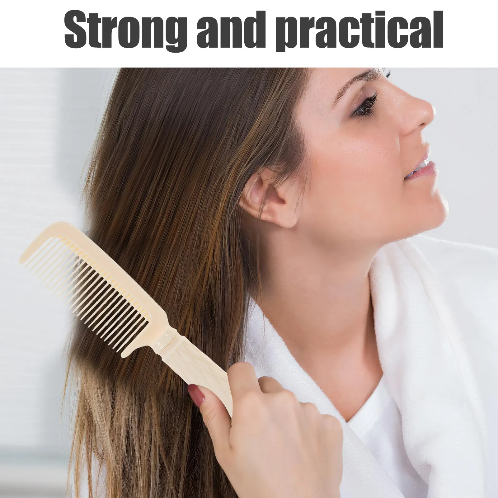 

4Pcs Women Hair Styling Comb Set with Roll Curl Comb Massage Brush Compact Mirror Detangling Brush for Home Travel Use