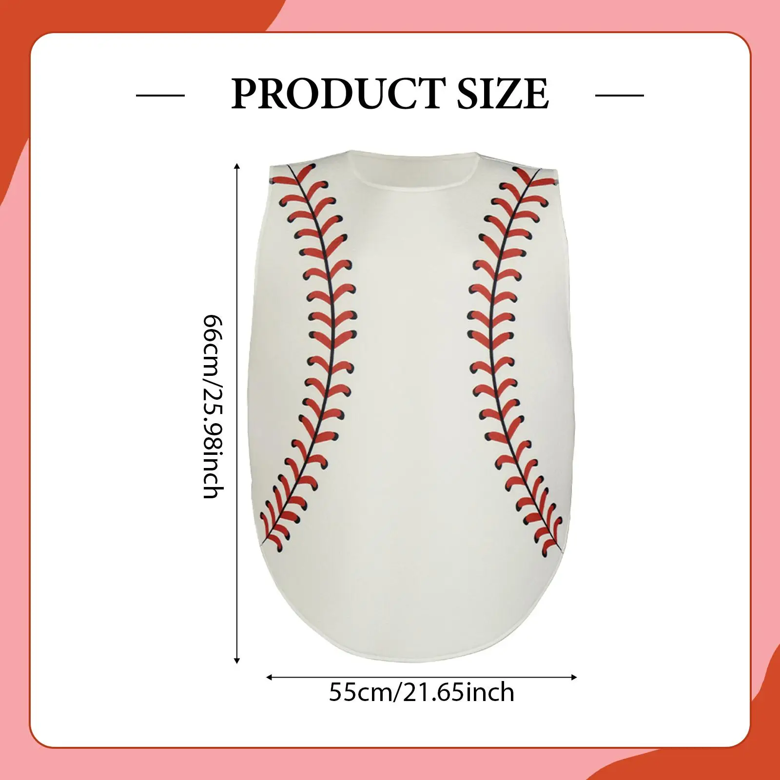 زي البيسبول للهالوين، فستان إبداعي للعب الأدوار في الهالوين #6