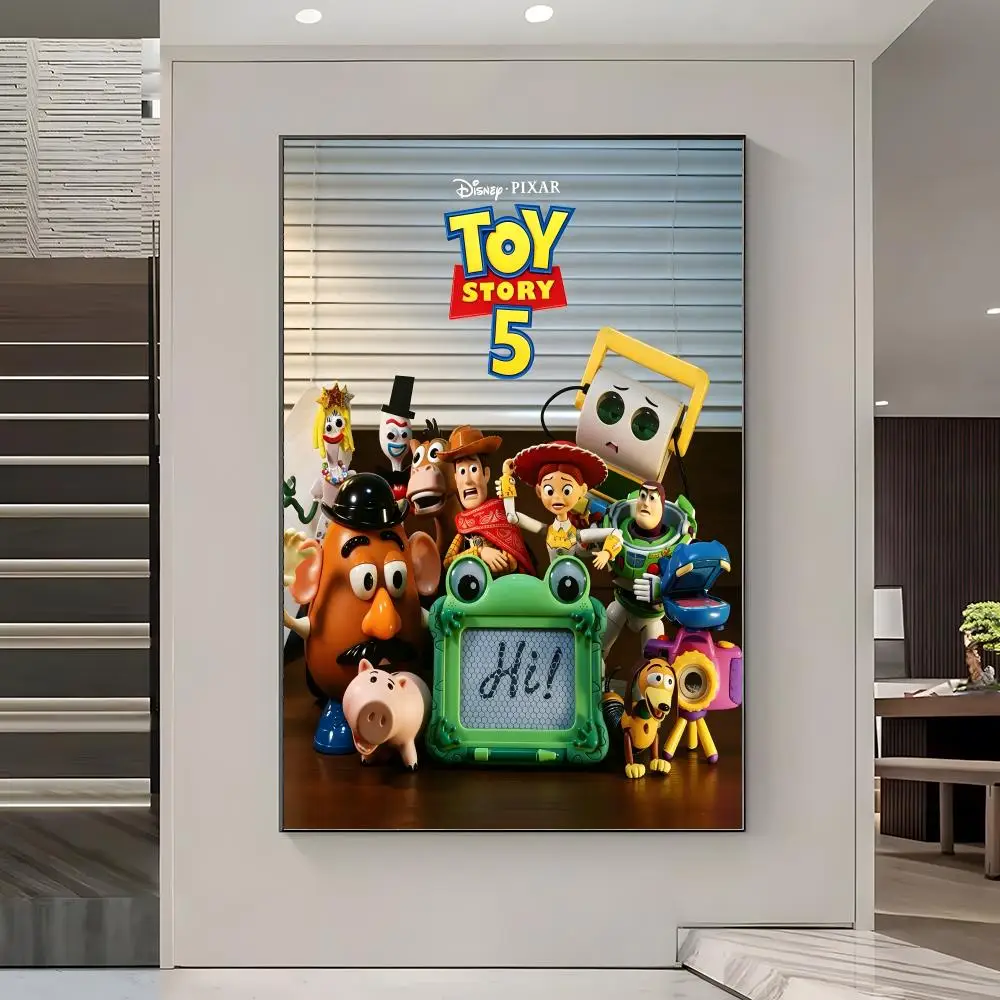 Cartoon Movie S-ToyES S-Story 5 Poster Poster Artistic Stylish Wall Art For Home Office Bathroom‌ Decor Living