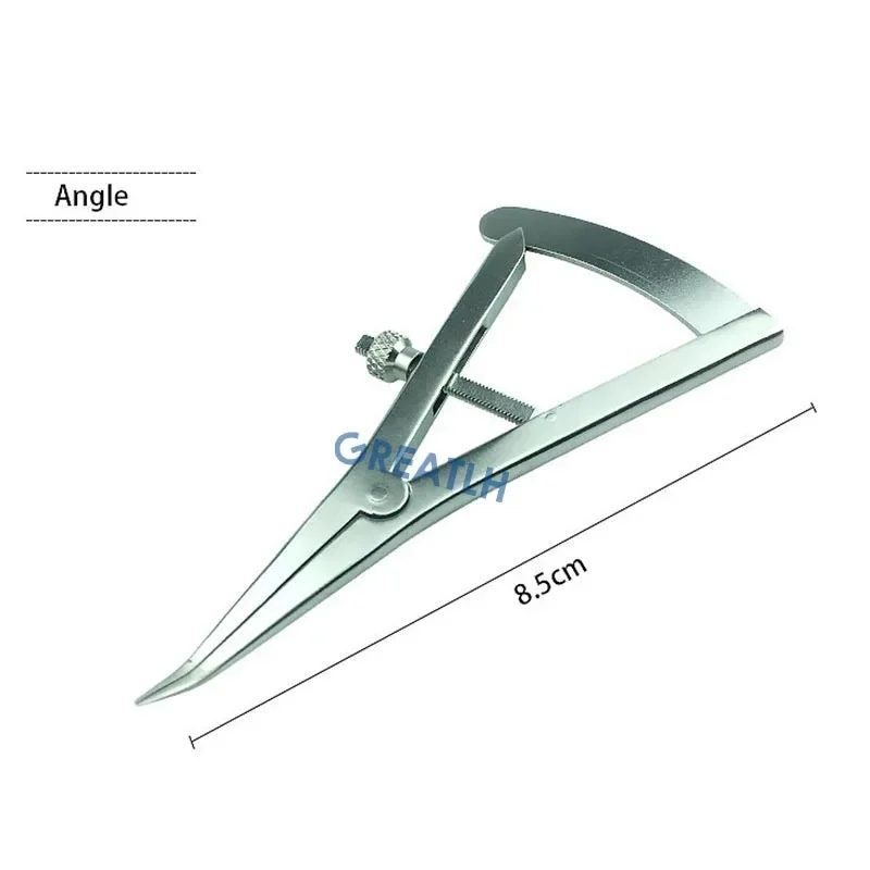 Eyelid Calipers Castroviejo Caliper Screw adjustment styles Caliper 0mm-20mm ophthalmic instrument Dental Instrument