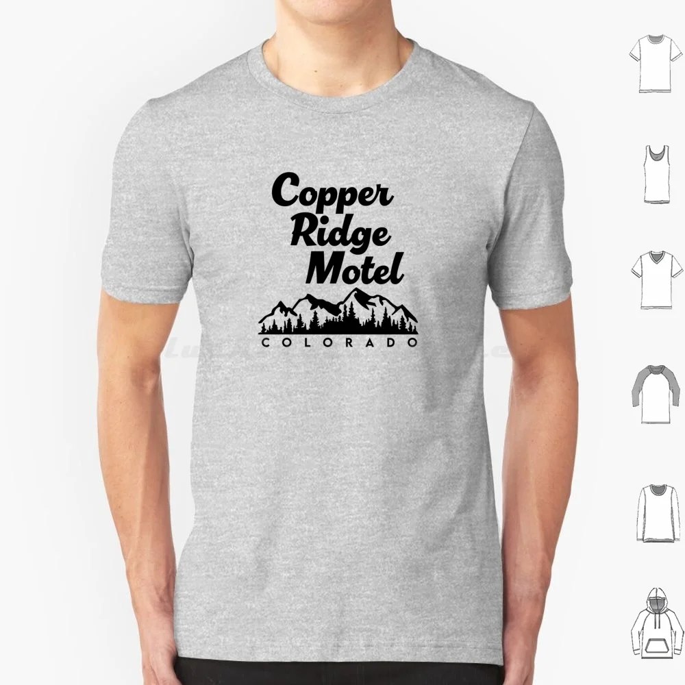 Copper Ridge Motel Colorado T Shirt 6xl Cotton Cool Tee Science Fiction Sci Fi Scyfy Tv Series Comedy Alan Tudyk Motel Logo Tv