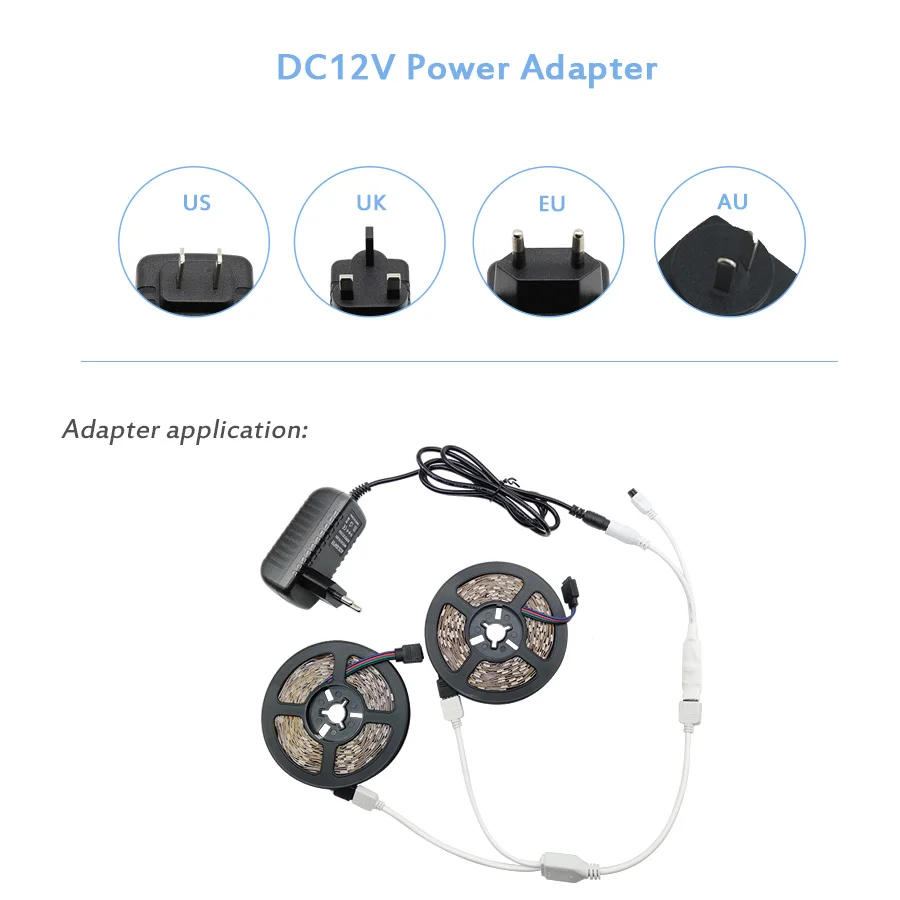 12V Fat Block 5A Source 6A Power Supply 1A 4A 3A Dc Power Adapter Unit 8A Led Strip Driver Transformador 12V Current Eliminator