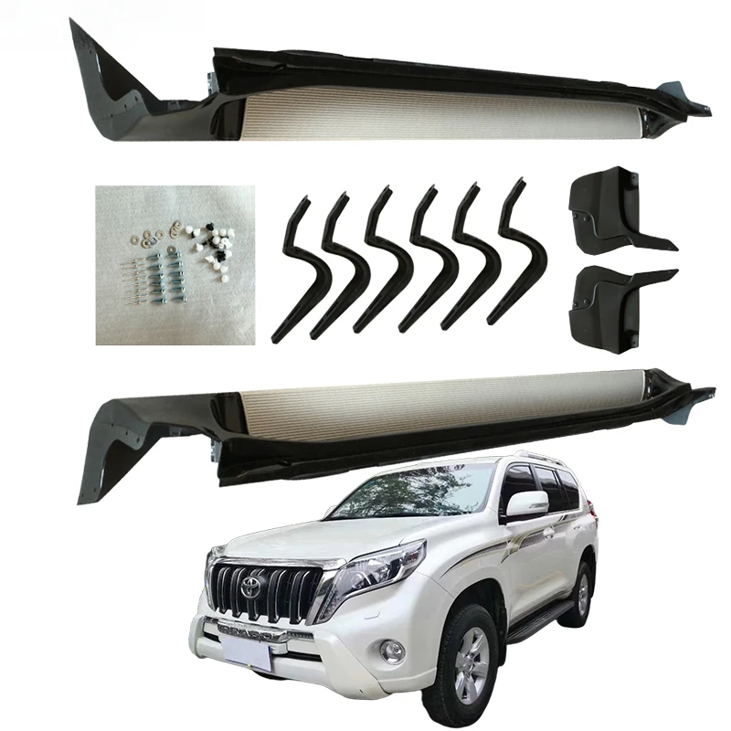 Aluminum Alloy Luxury Off road Side Steps Full Set Running Board Exterior Styling Accessories