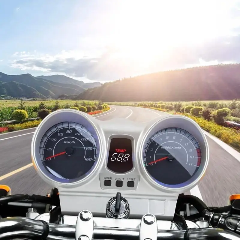 G7NA Klares großes Display Armaturenbrett Kilometerzähler Tachometer für CBX250 CBF250 – Detail 8