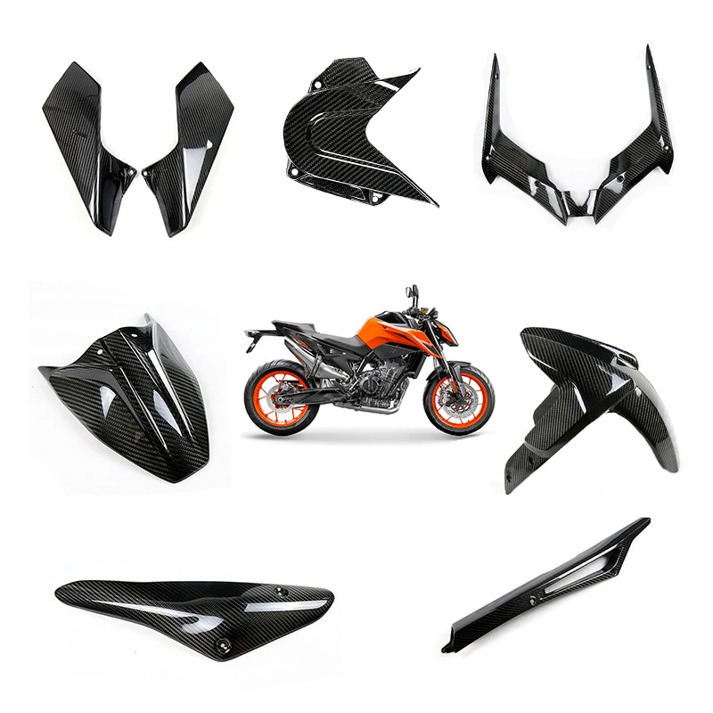 

Подходит для модификации мотоцикла KTM Duke 790 SuperDuke, полный набор аксессуаров, корпус из углеродного волокна