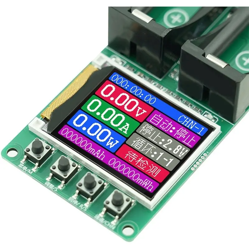 B03B-Internal Resistance Tester For DC 5V 18650 Lithium Batteries- Capacity Tester Module Mah Mwh 2-Channel Digital Battery Dete