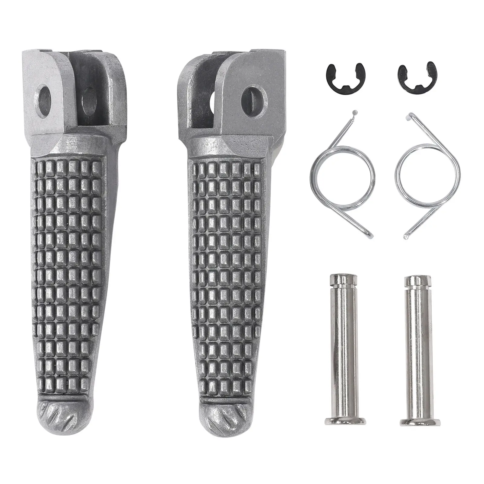 

Motorcycle Rear Passenger Foot Pegs Footrests For Kawasaki NINJA 300 EX300 2013-2017
