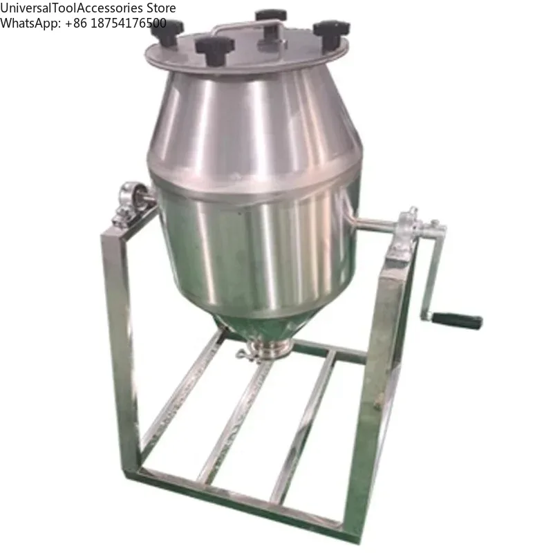Small Powder Mixing Machine Herb Nutrition Animal Feed Powder Mixer Commercial Home Food Powder Premix Blender Machine