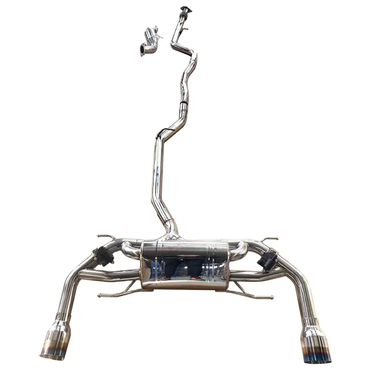 

JTLD High Performance Polished 304 Stainless Steel Exhaust Catback System for Alfa Romeo Giulia