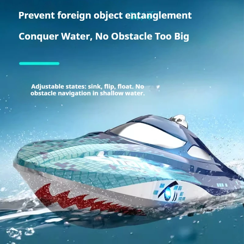 เรือบังคับวิทยุความเร็วสูงรุ่นใหม่ ขายดี เรือเร็ว เรือยอชท์ใต้น้ำ เรือฉลาม ของเล่นไฟฟ้ากันน้ำ ของขวัญ