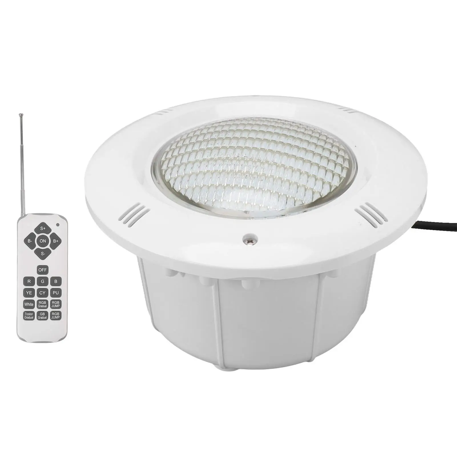 

18W RGB Waterproof Pool Light with Remote Control - IP68 Embedded Underwater Lamp AC 12V Decorative Lighting