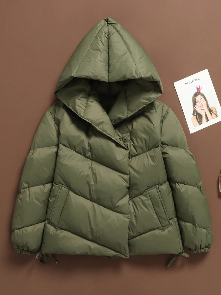 

90% Duck Down Jacket Women 2023 Winter New Short Design Casual Coat Female Ultralight Quilted Puffer Jackets for Women Parkas