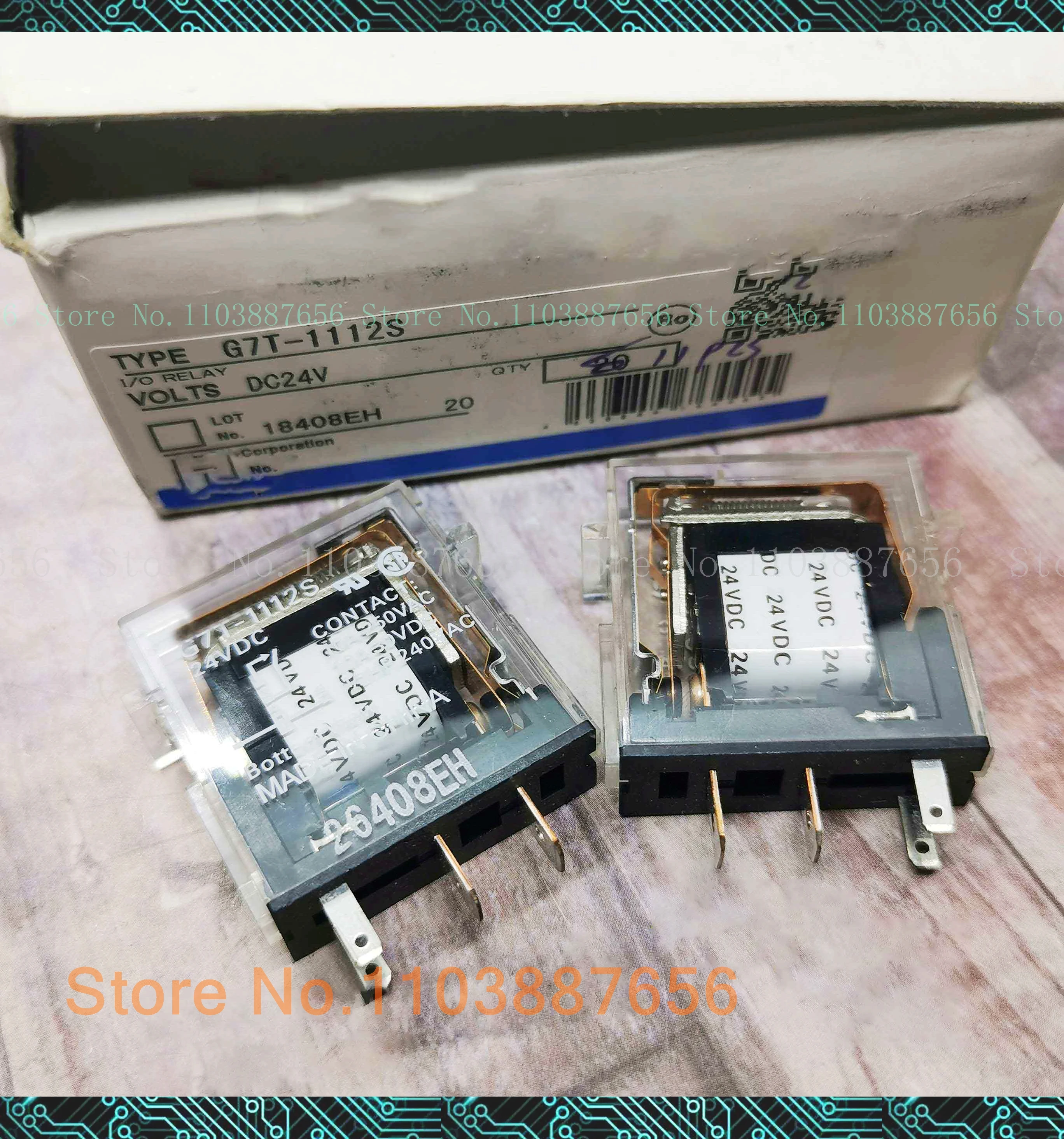 G7T-1112S-DC24V G7T-1122S-24VDC P7OD 12/24VDC