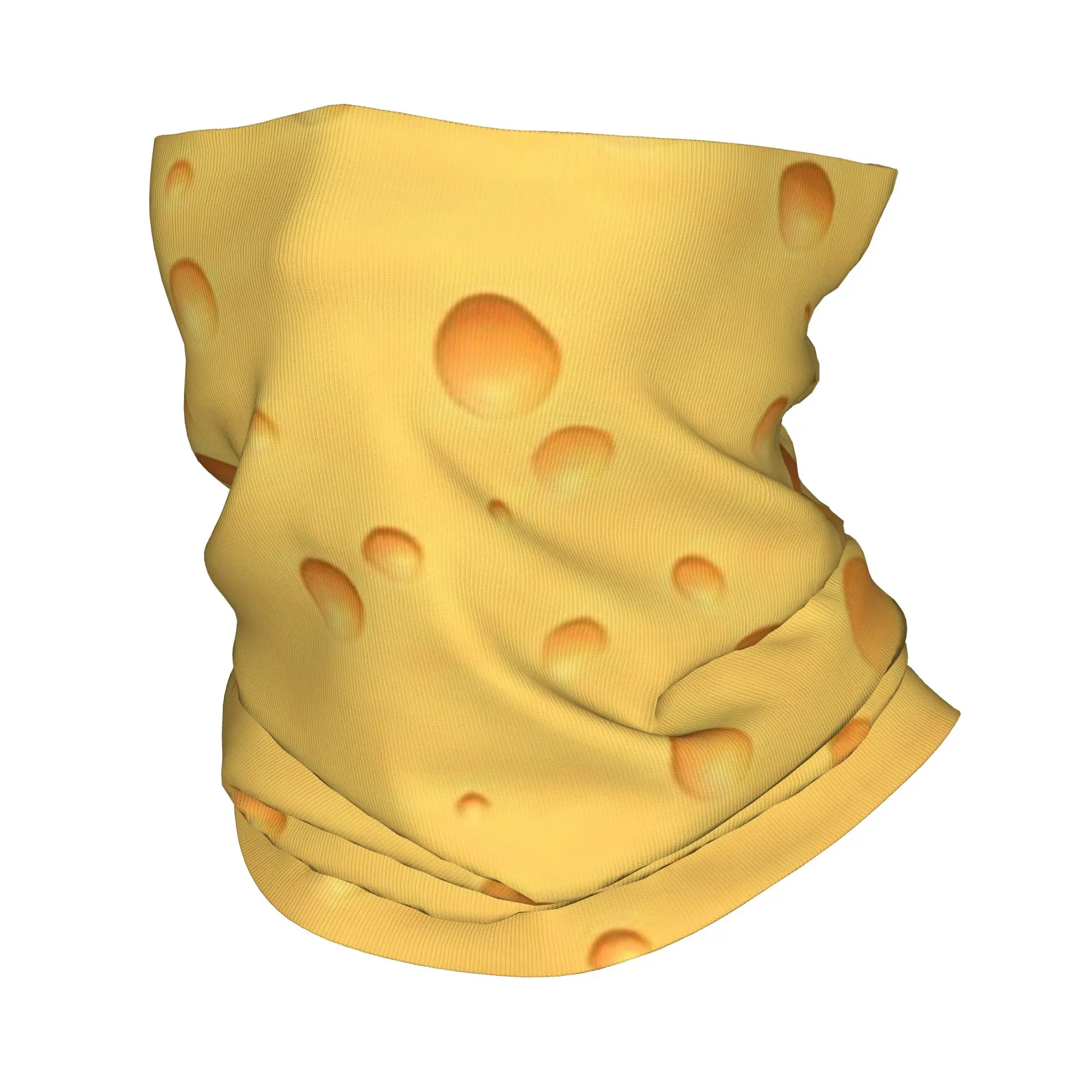 Pañuelo para el cuello con diseño de queso suizo, pañuelo para la cara con estampado, pañuelo multiusos para ciclismo, deportes al aire libre, para hombres, mujeres y adultos