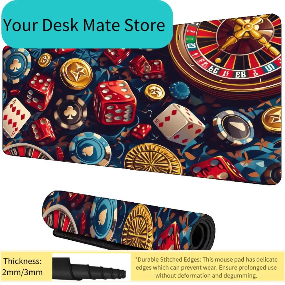 

Chinese Character "Ba" (Eight) Mouse Pad - Non-Slip Rubber Base, Washable Cloth Surface for Gaming & Office