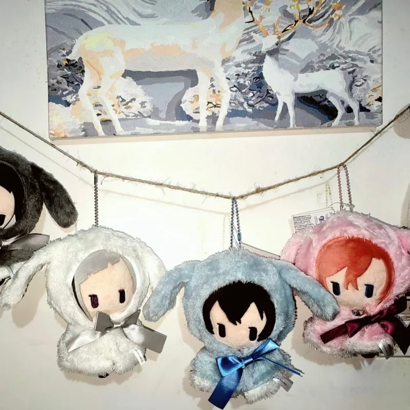 Bungo Stray Dogs Dazai Osamu & Edogawa Rampo Anime Maumet Puppet Throw Pillow Cartoon Decorative Cosplay Stuffed Plush Toy Gift