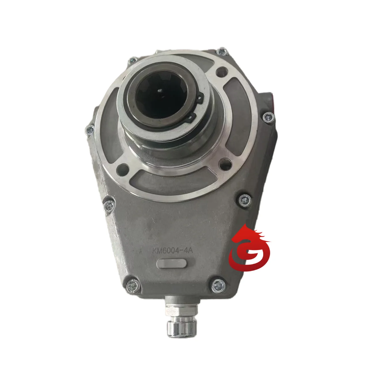 

Aluminium Hydraulic Gearbox PTO With Pump KM7004 KM6001KM6004 For Tractors And Farm Machinery Spur Hypoid Gearing Arrangement